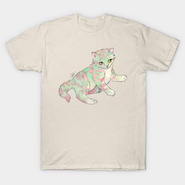 Fairydust Kitten 2 T-Shirt by Aqutalion